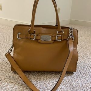 Michael Kors Hamilton North South leather bag
